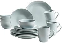 M&Auml;SER Pastell Selection, Modernes Geschirr Set f&uuml;r 4 Personen, 16-teiliges