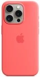 Apple iPhone 15 Pro Silikon Case mit MagSafe &ndash; Guave ​​​​​​​