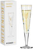 RITZENHOFF 1071037 Champagnerglas 200 ml - Serie Goldnacht Nr. 37 - Edelweiß-Motiv
