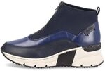 Rieker Damen N6352 Kurzstiefel, Blau, 41