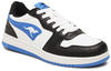 KangaROOS Unisex K-Watch Board Sneaker, Jet Black/Classic Blue, 41 EU