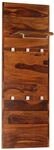 vidaXL Wandgarderobe Massivholz Akazie 118&times;40 cm