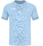 JAKO Herren Trikot Pixel (Kurzarm), Lightblue, L