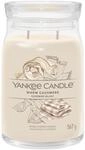 Yankee Candle Signature Duftkerze ; gro&szlig;e Kerze mit langer Brenndauer &bdquo;Warm