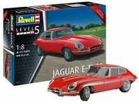 Revell Modellbausatz I Jaguar E-Type I Detailreicher Level 5 Auto Bausatz I 272 Teile