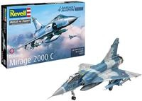 Revell Modellbausatz I Dassault Mirage 2000C I Detailreicher Level 5 Flugzeug Bausatz