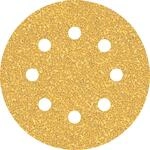 Bosch EXPERT C470 Schleifscheibe, 115mm, K40, 8 L&ouml;cher, 5-tlg. | f&uuml;r Farbe auf