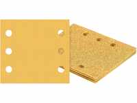 Bosch Accessories 10x Schleifpapier Expert C470 mit 6 Löchern (für Hartholz, Farbe