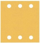 Bosch 10x EXPERT C470 Schleifblatt mit 6 L&ouml;chern (f&uuml;r Farbe auf Holz, Hartholz, &Oslash;