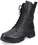 Rieker Damen Schn&uuml;rstiefel Y7116, Frauen