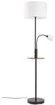 Lindby Stehlampe Aovanmit USB Anschluss (Modern) in Schwarz aus Metall (1 flammig,