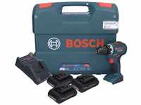 Bosch Professional 18V System GSR 18V-55 Akku-Bohrschrauber (inkl. 3x 4,0 Ah ProCORE
