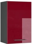 Vicco H&auml;ngeschrank Fame-Line, Bordeaux Hochglanz, 45 cm, zur Kombination mit