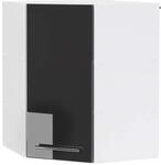 Vicco Eckh&auml;ngeschrank Fame-Line, Anthrazit Hochglanz, 57 cm, zur Kombination mit