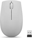 Lenovo 300 Wireless Compact Mouse|Arctic Grey
