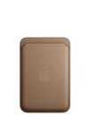 Apple iPhone Feingewebe Wallet mit MagSafe &ndash; Taupe ​​​​​​​