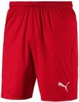 PUMA Herren Liga Core Shorts, Rot (Puma Red-puma White), S EU