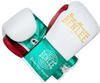 BENLEE Boxhandschuhe aus Leder Typhoon White/Green/Red 10 oz L