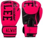BENLEE Boxhandschuhe aus Kunstleder Chunky B, Neon/Pink, 14 oz