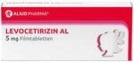 ALIUD PHARMA Levocetirizin AL 5 mg Filmtabletten, 100 St&uuml;ck: Antiallergikum...
