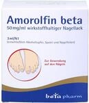 Amorolfin beta 50 mg/ml wirkstoffhaltiger Nagellack, 3 ml