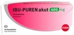 IBU-PUREN akut 400 mg 50 Schmerztabletten - schnelle Schmerzlinderung, wirksam...