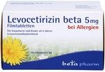 LEVOCETIRIZIN beta 5 mg Filmtabletten 100 St
