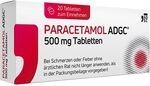 PARACETAMOL ADGC&reg; 500 mg - 20 St&uuml;ck &ndash; Tabletten bei leichten bis m&auml;&szlig;ig...