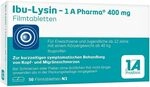 Ibu-Lysin &ndash; 1 A Pharma&reg; 400 mg Filmtabletten mit Ibuprofen (als