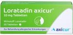 Loratadin axicur 10 mg Tabletten, zur Behandlung von Allergien - Lindert allergische