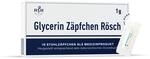 Glycerin Z&auml;pfchen | Abf&uuml;hrz&auml;pfchen schnell wirkend |10 Stk zu 1 g| Erleichterung