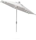 KETTLER EASY ALLROUND LED Kurbelschirm 300 cm | rund | Aluminium mit Bezug 100%