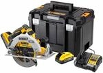 DeWALT Akku-Handkreiss&auml;ge DCS573H2T-QW 18V 5Ah, &Oslash;190mm S&auml;geblatt,...