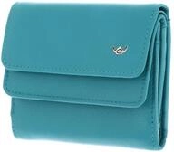 Golden Head Leder Geldb&ouml;rse Madrid RFID Protect &Uuml;berschlagb&ouml;rse 1176 T&uuml;rkis