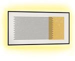 Klarstein 2-in-1 Infrarotheizung & Konvektor, Infrarotheizung mit Thermostat 1000W,