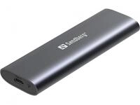 Sandberg USB 3.2 Case for M.2+NVMe SSD | SSD-Geh&auml;use | USB 3.2 Gen 2 | Externer
