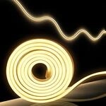 Spetebo LED Licht Schlauch 10m warmwei&szlig; - 900 LED - Lichterschlauch Deko...