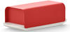 Alessi Mattina BG04 R - Design-Butterdose aus Porzellan mit Deckel aus Edelstahl