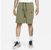 Nike FB8171-222, Nike Sportswear Tech Fleece Herrenshorts - Grün S Male