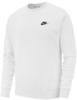 Nike Sportswear Club Fleece Herren-Rundhalsshirt - Weiß