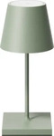 SIGOR 624547401, Sigor Nuindie mini 25 USB-C salbeigr&uuml;n rund Akku Tischleuchte LED