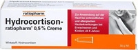 PZN-DE 09703312, HYDROCORTISON-ratiopharm 0,5% Creme 30 g, Grundpreis: &euro;...