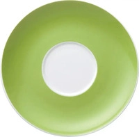 Thomas 10850-408527-14671, Thomas Sunny Day Apple Green Cappuccino-Untertasse 16,5 cm