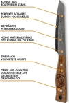 Petromax APKNIFE14, Petromax Allzweckmesser 14 cm Grau