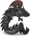 Folkmanis Handpuppen 3163, Folkmanis Handpuppen Drachenarmband schwarz / Midnight