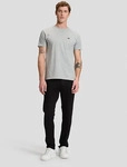 Lee 112386628:XXL, Lee Slim Ultimate Pocket Tee Mid Grey Mele Gr&ouml;&szlig;e XXL male