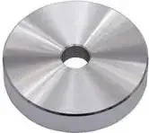OMNITRONIC Puck Single-Mittelst&uuml;ck Aluminium silber
