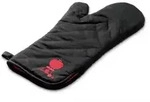 Grillhandschuh Weber &ndash; Schwarz mit rotem Kugelgrill