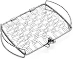Weber Fisch- und Gem&uuml;sehalter klein aus Edelstahl f&uuml;r Grill