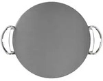 WEBER CRAFTED glasierter Pizzastein rund &ndash; Gourmet BBQ System